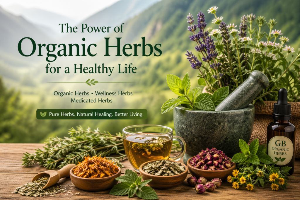 Organic herbs